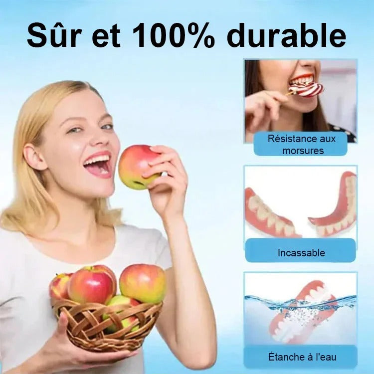 Souriez à Nouveau en Toute Confiance – Prothèse Dentaire Custom‑Fit