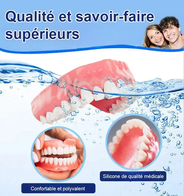 Souriez à Nouveau en Toute Confiance – Prothèse Dentaire Custom‑Fit
